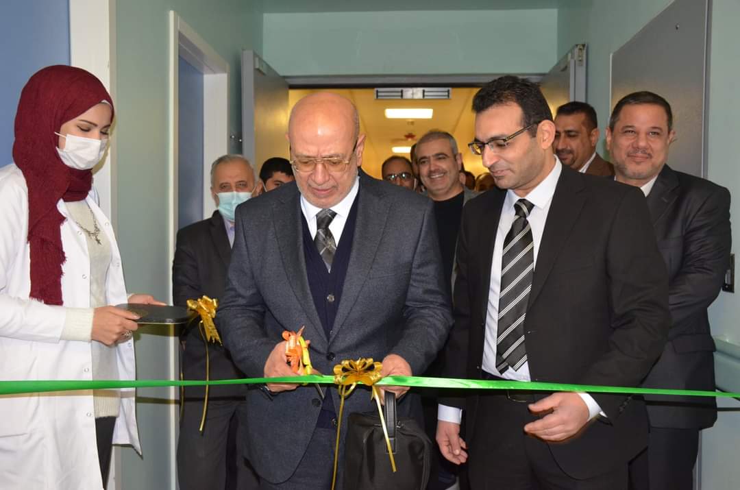 افتتاح وتشغيل قسم الديلزة وامراض الكلى في مستشفى النجف التعليمي