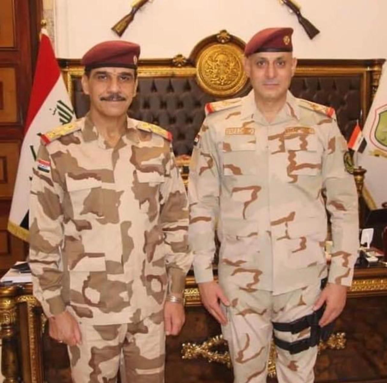 إقالة  اللواء الركن فائز المعموري مدير الاستخبارات العسكرية من منصبه .