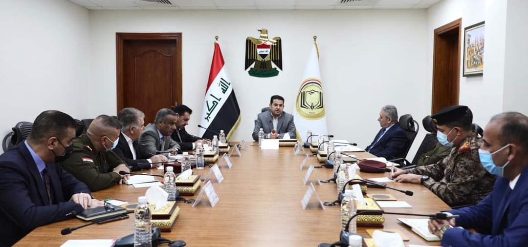 مستشار الأمن القومي السيد قاسم الأعرجي يترأس اجتماعاً للجنة الخاصة بأمن العراق